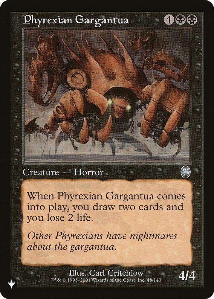Phyrexian Gargantua (48/143) [The List]
