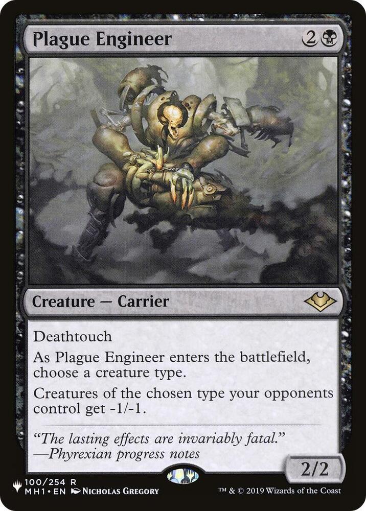 Plague Engineer (100/254) [The List]