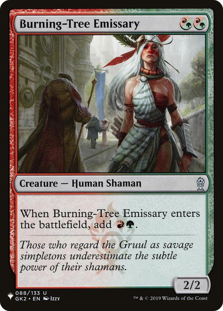 Burning-Tree Emissary (088/133) [The List]