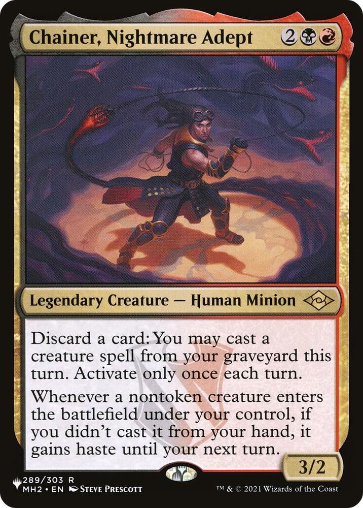 Chainer, Nightmare Adept (289/303) [The List]