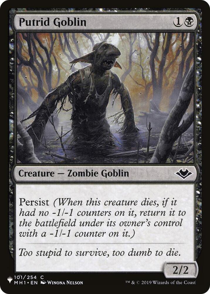Putrid Goblin (101/254) [The List]