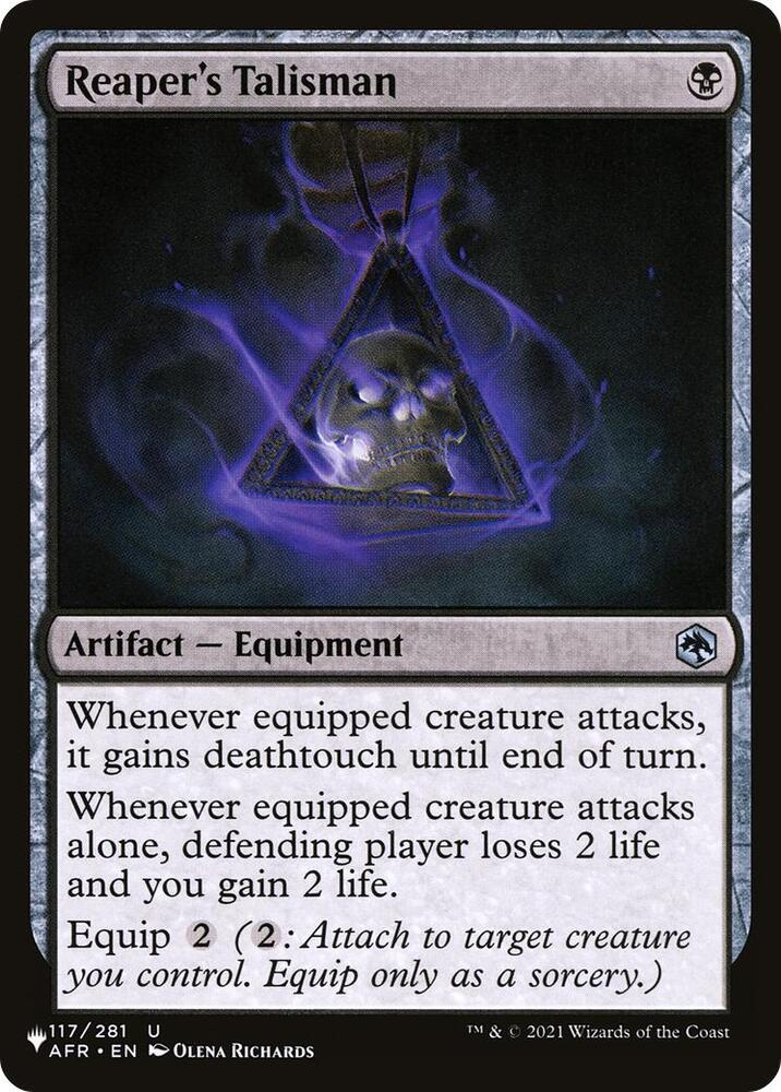 Reaper's Talisman (117/281) [The List]
