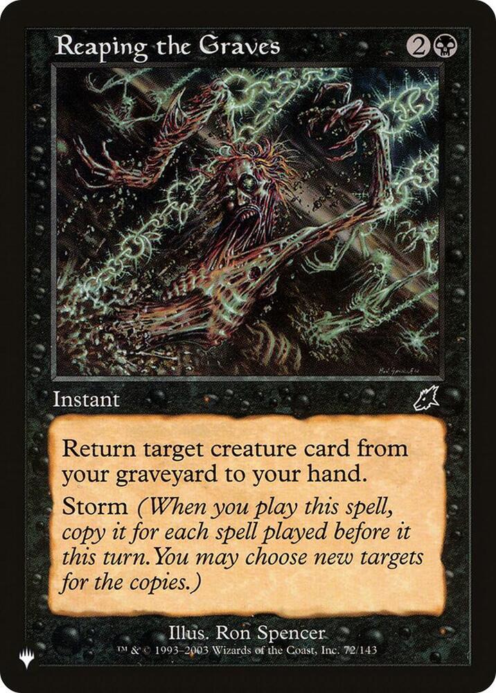 Reaping the Graves (72/143) [The List]