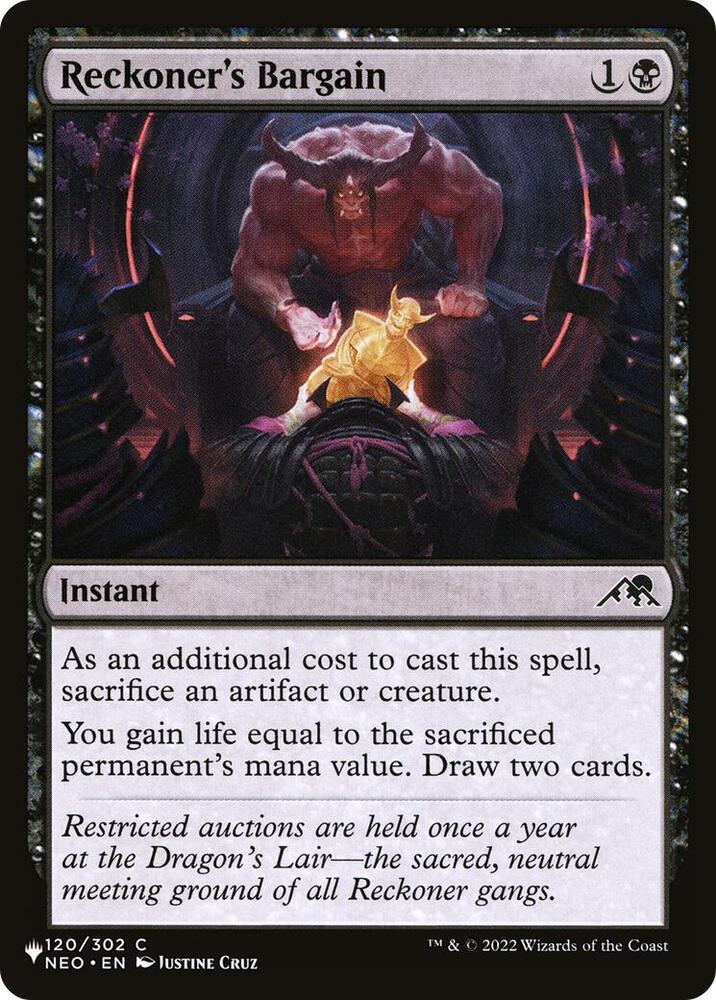 Reckoner's Bargain (120/302) [The List]
