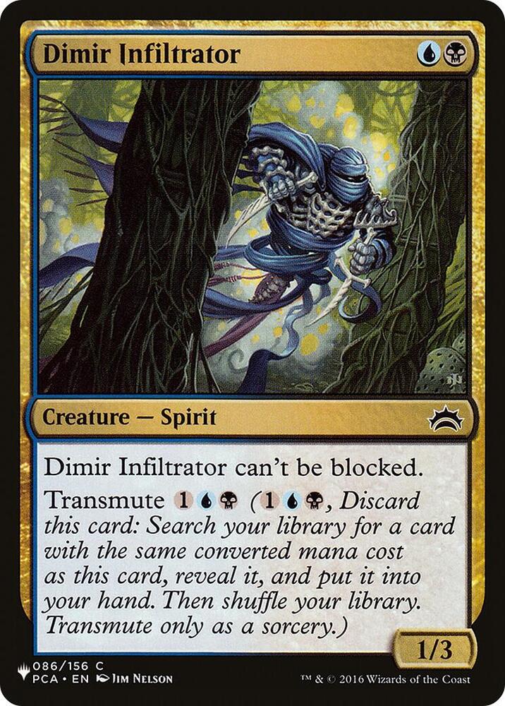 Dimir Infiltrator (086/156) [The List]