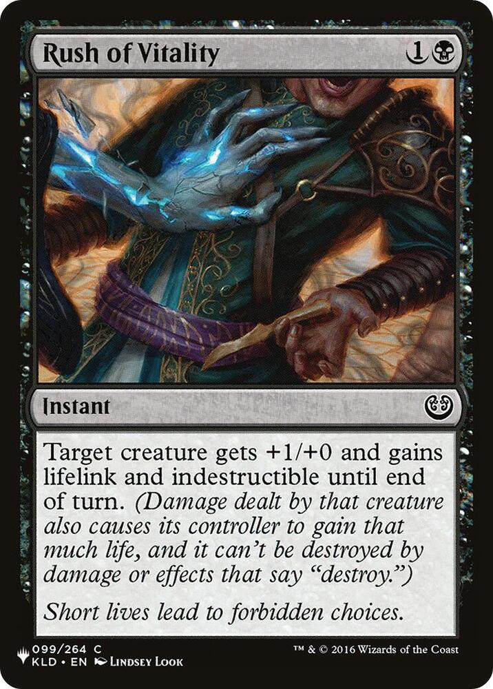 Rush of Vitality (099/264) [The List]