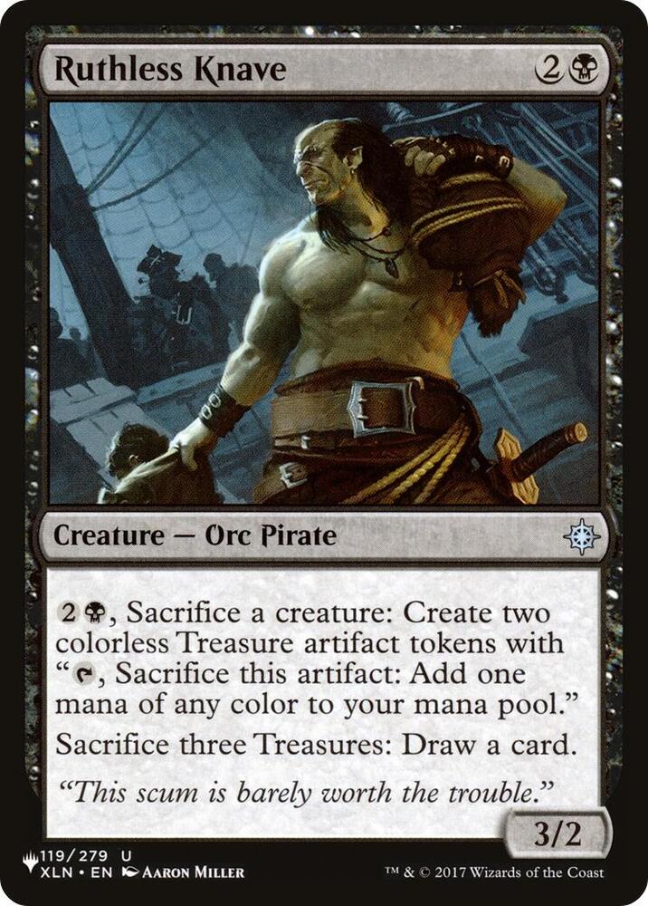 Ruthless Knave (119/279) [The List]