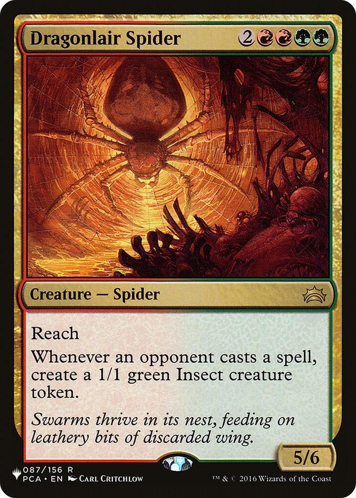 Dragonlair Spider (087/156) [The List]