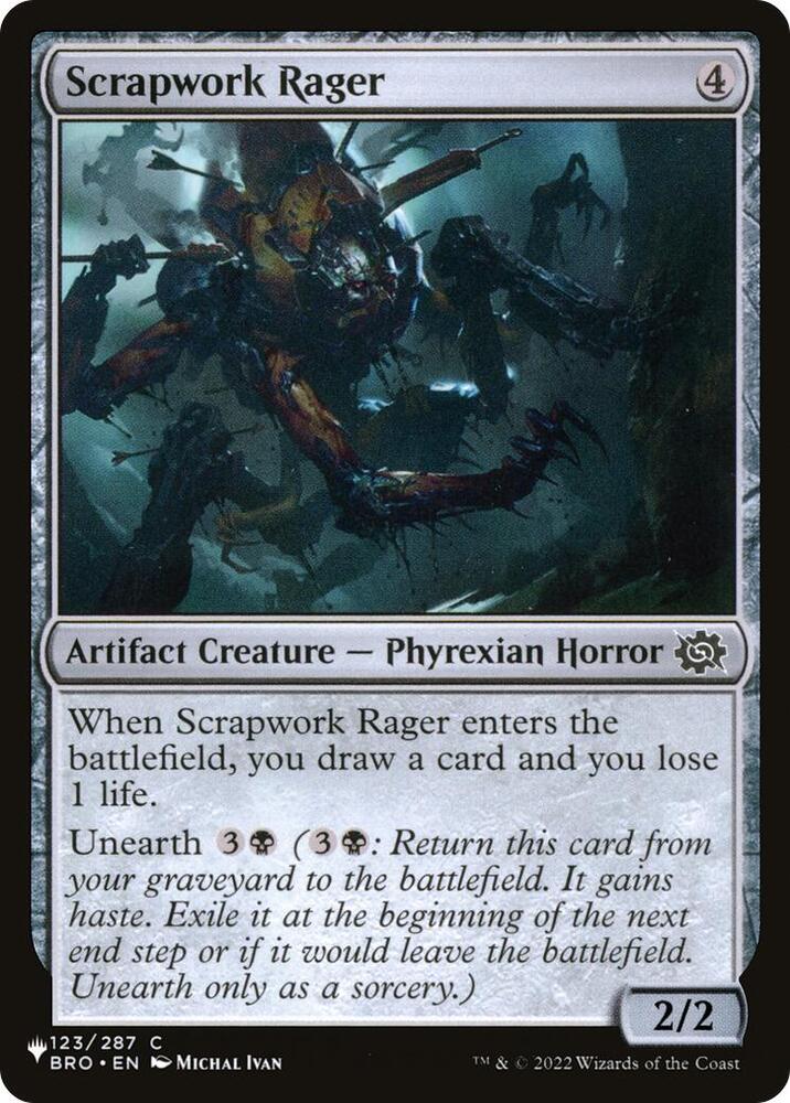 Scrapwork Rager (123/012) [The List]