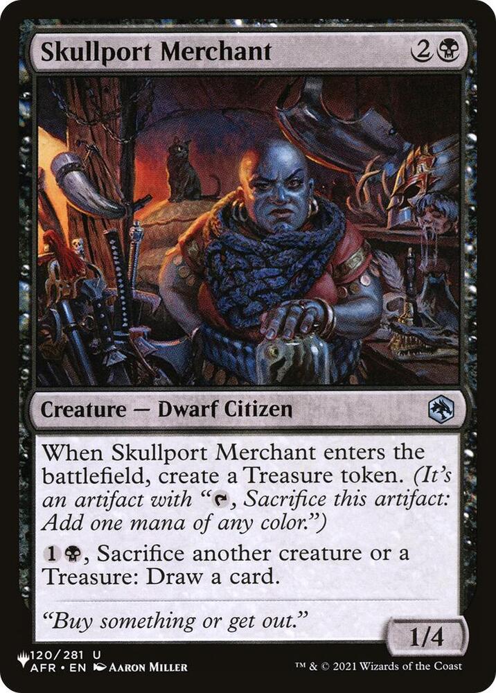 Skullport Merchant (120/281) [The List]