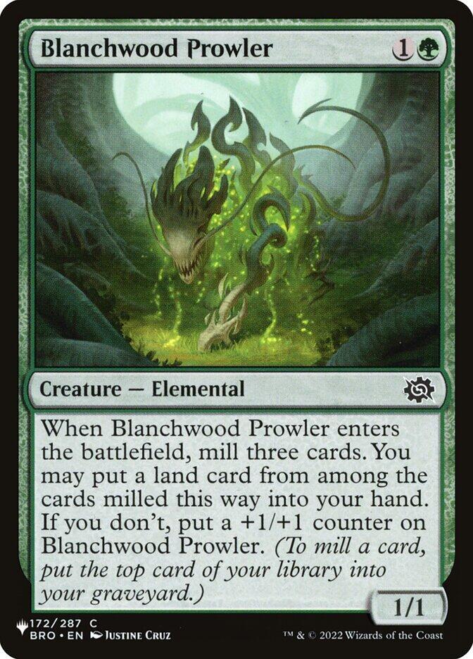 Blanchwood Prowler (172/012) [The List]