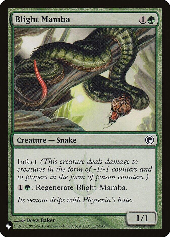 Blight Mamba (112/249) [The List]