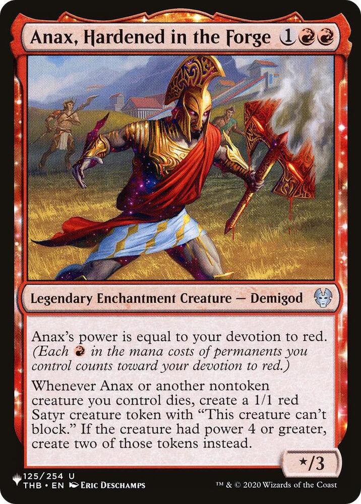 Anax, Hardened in the Forge (125/254) [The List]