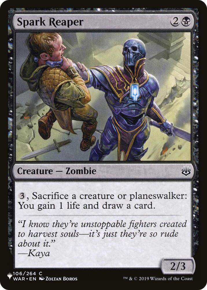 Spark Reaper (106/264) [The List]