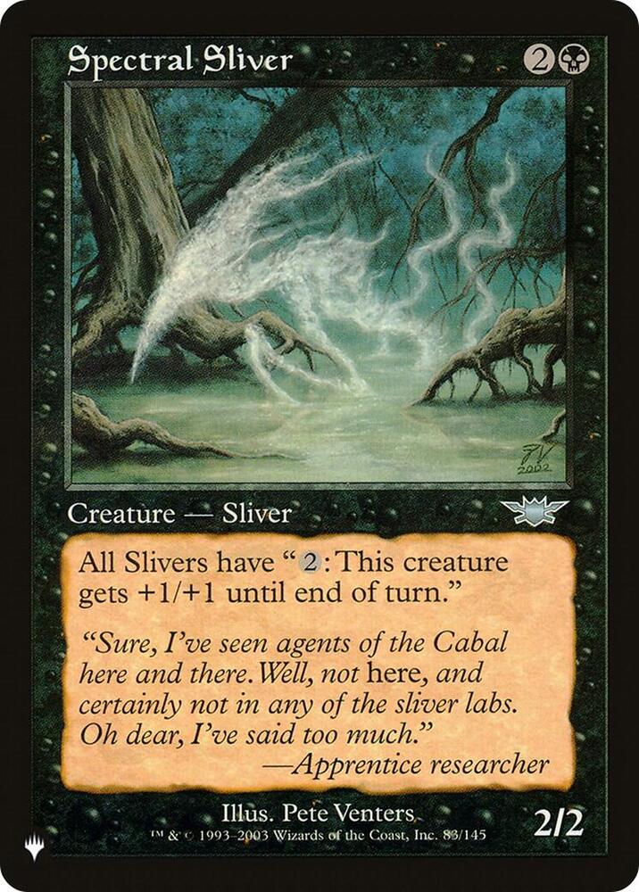 Spectral Sliver (83/145) [The List]