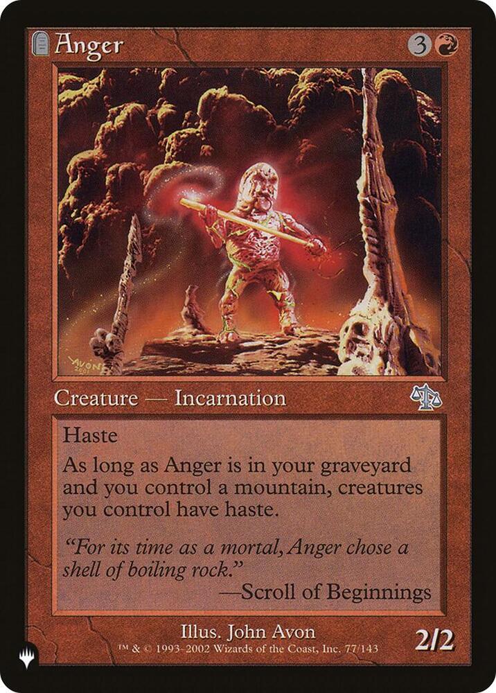 Anger (JUD) (77/143) [The List]