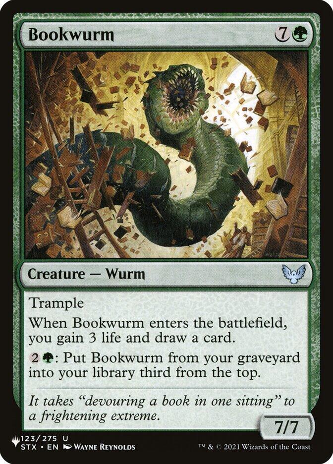 Bookwurm (123/275) [The List]