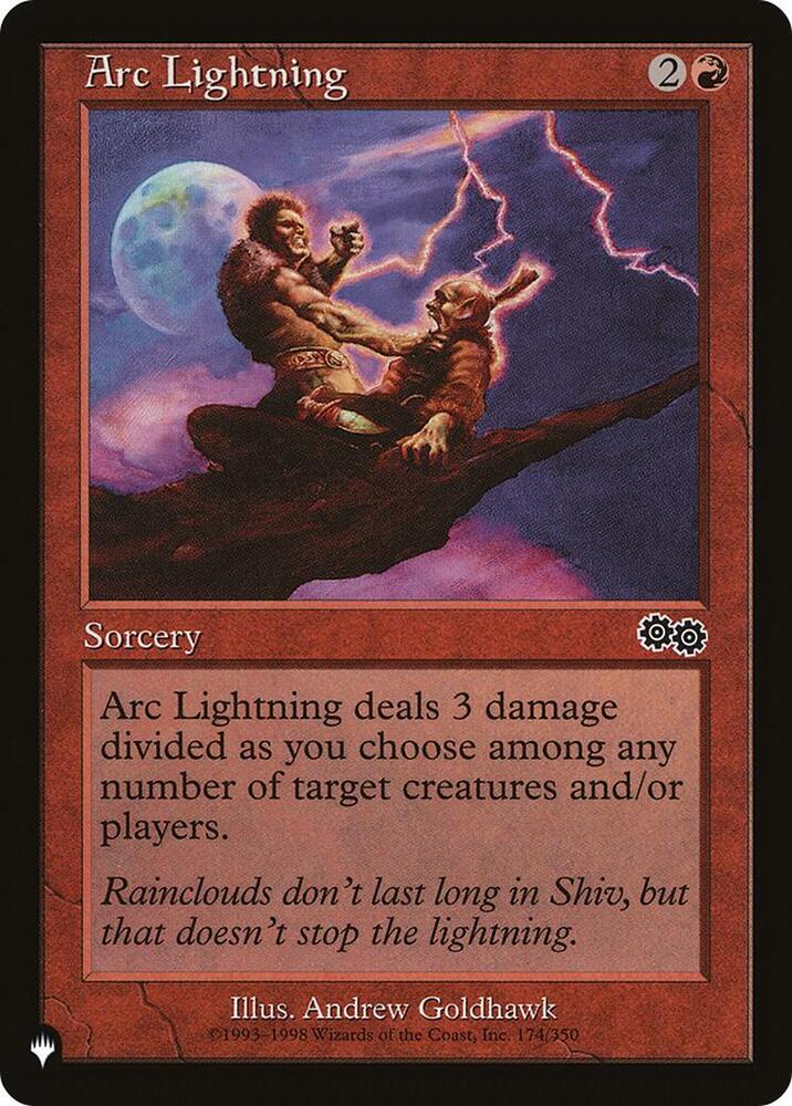 Arc Lightning (174/350) [The List]