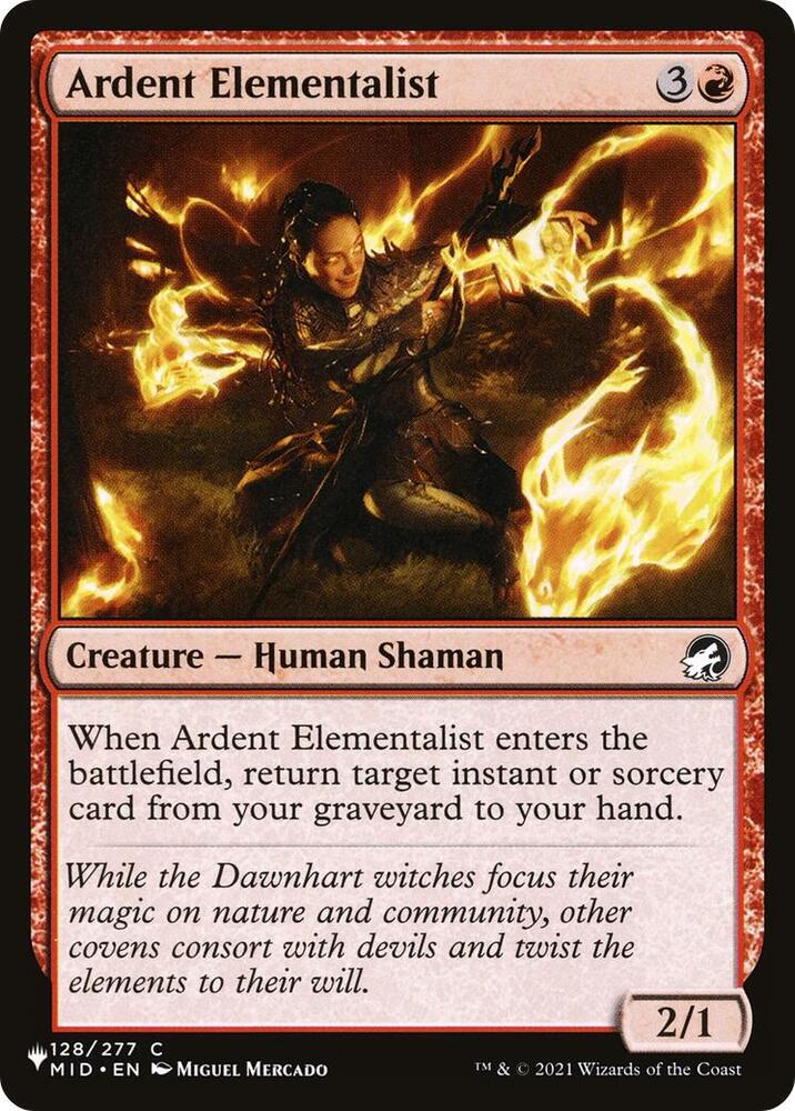 Ardent Elementalist (128/277) [The List]