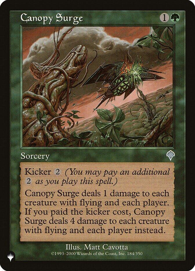 Canopy Surge (184/350) [The List]