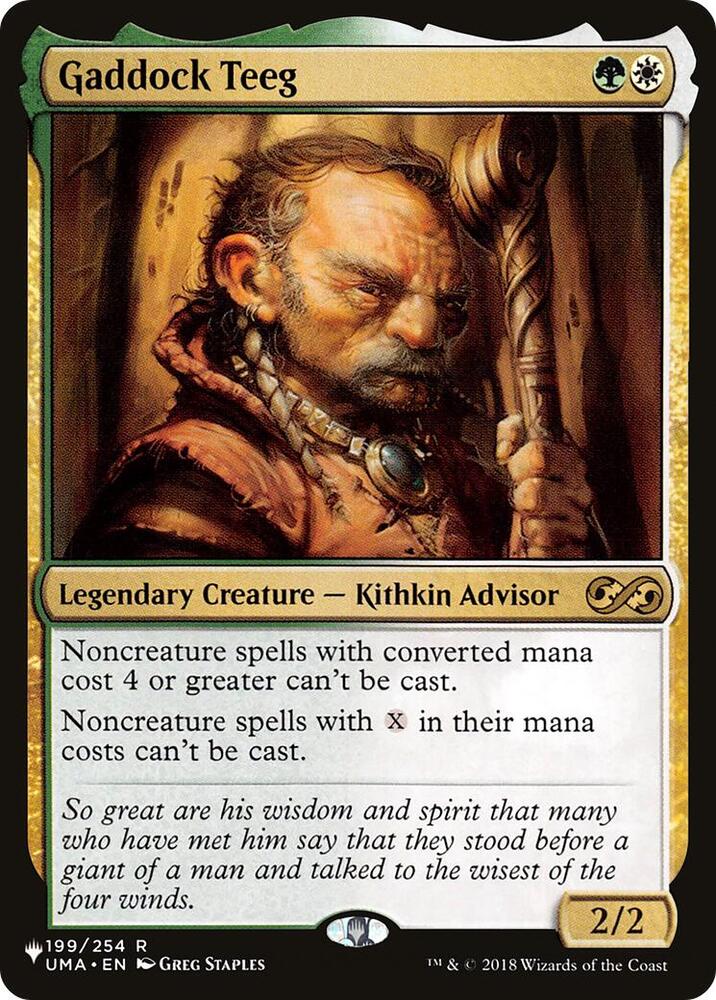 Gaddock Teeg (199/254) [The List]