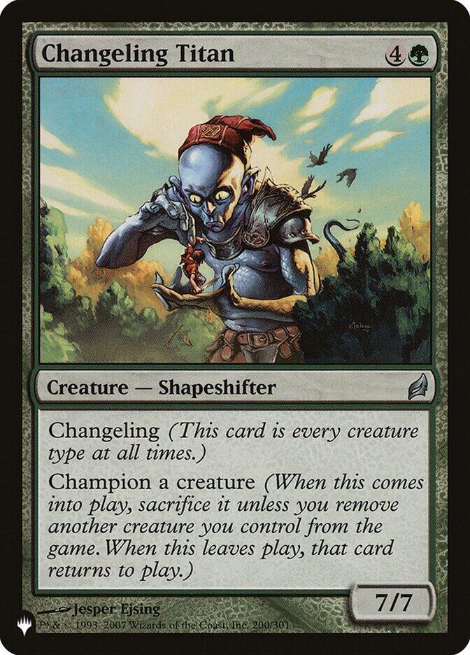Changeling Titan (200/301) [The List]