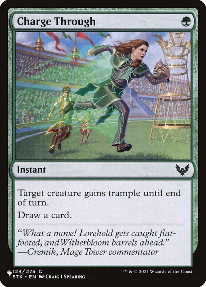 Charge Through (124/275) [The List]