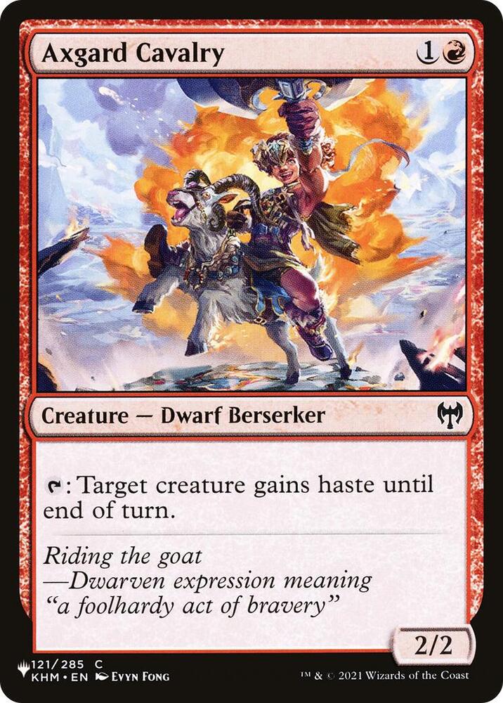 Axgard Cavalry (121/285) [The List]