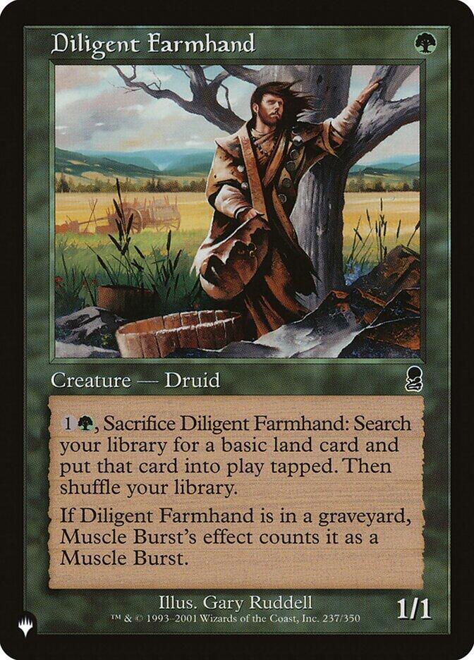Diligent Farmhand (237/350) [The List]