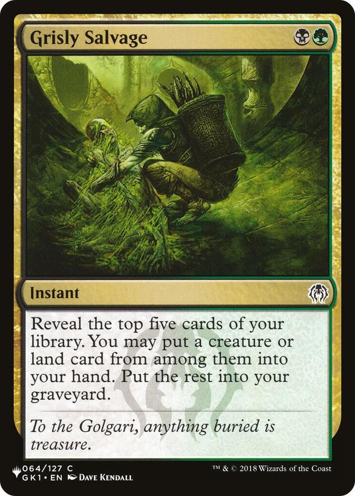 Grisly Salvage (064/127) [The List]
