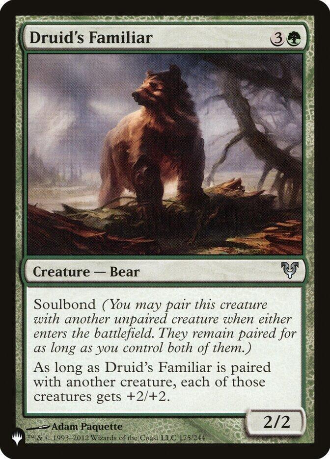 Druid's Familiar (175/244) [The List]