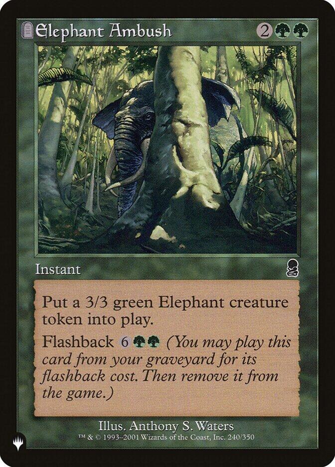 Elephant Ambush (240/350) [The List]
