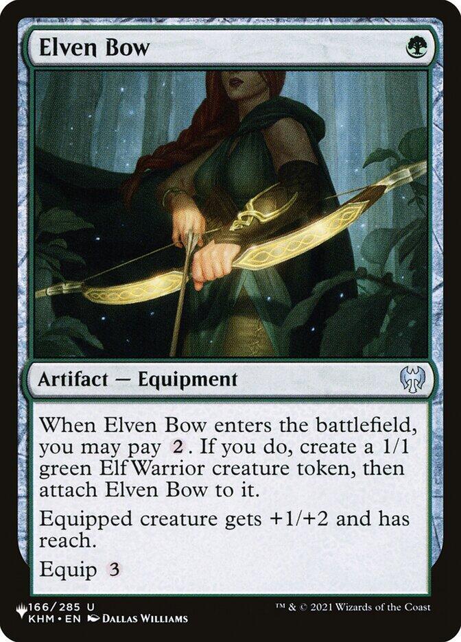 Elven Bow (166/285) [The List]