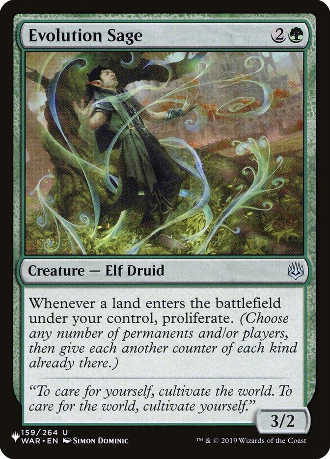 Evolution Sage (159/264) [The List]