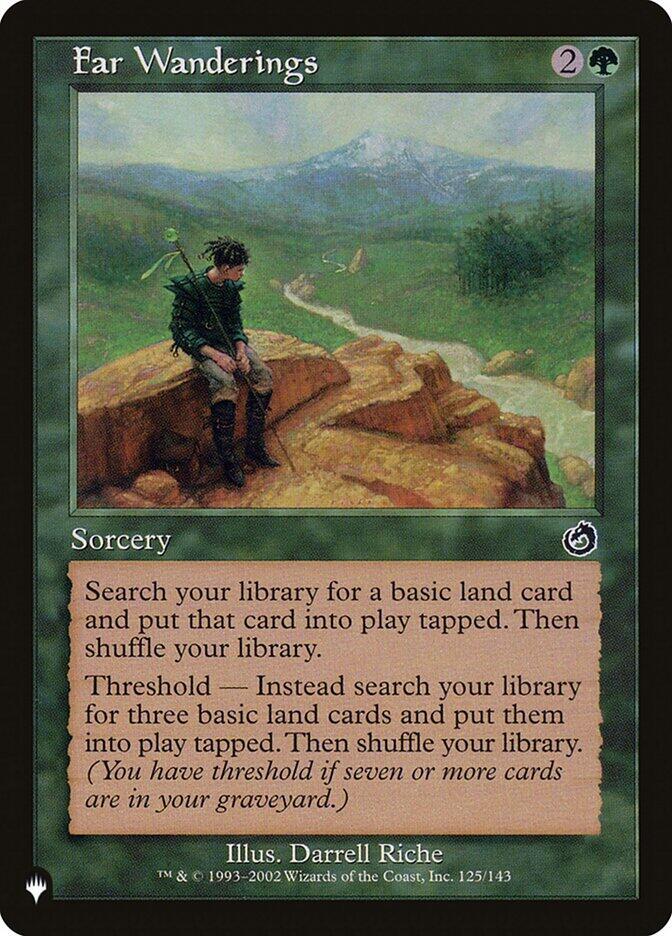 Far Wanderings (125/143) [The List]