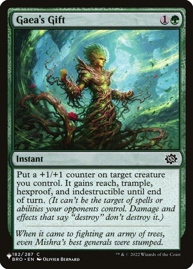 Gaea's Gift (182/012) [The List]