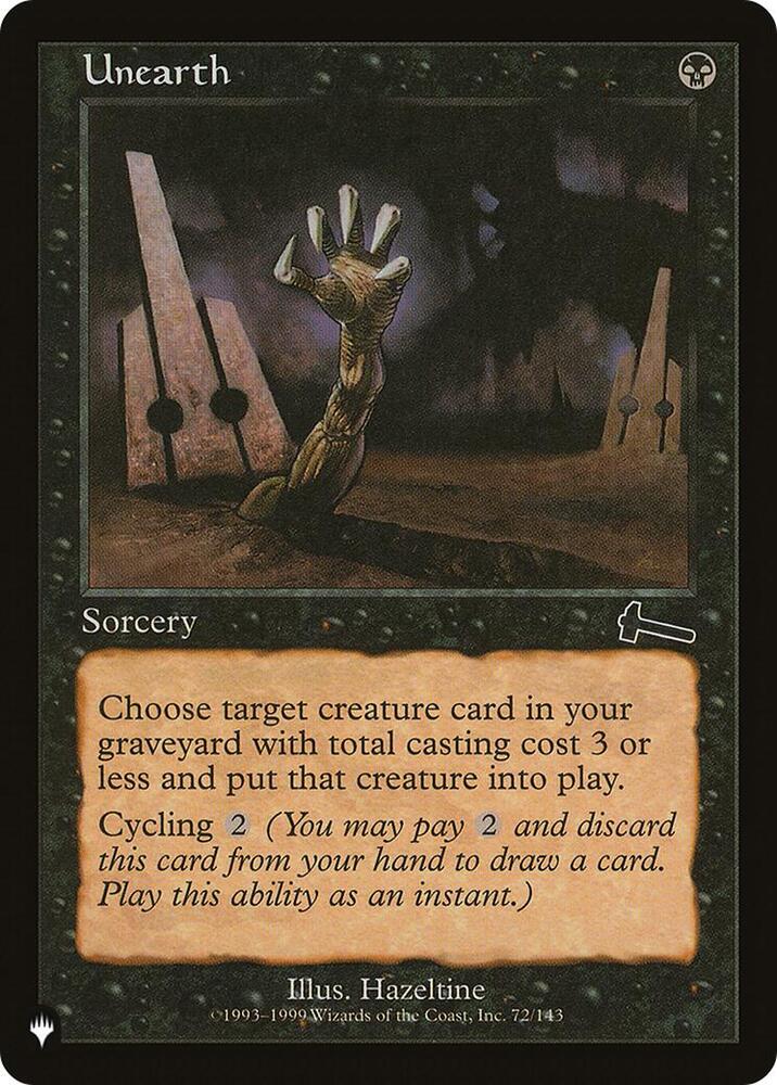 Unearth (72/143) [The List]