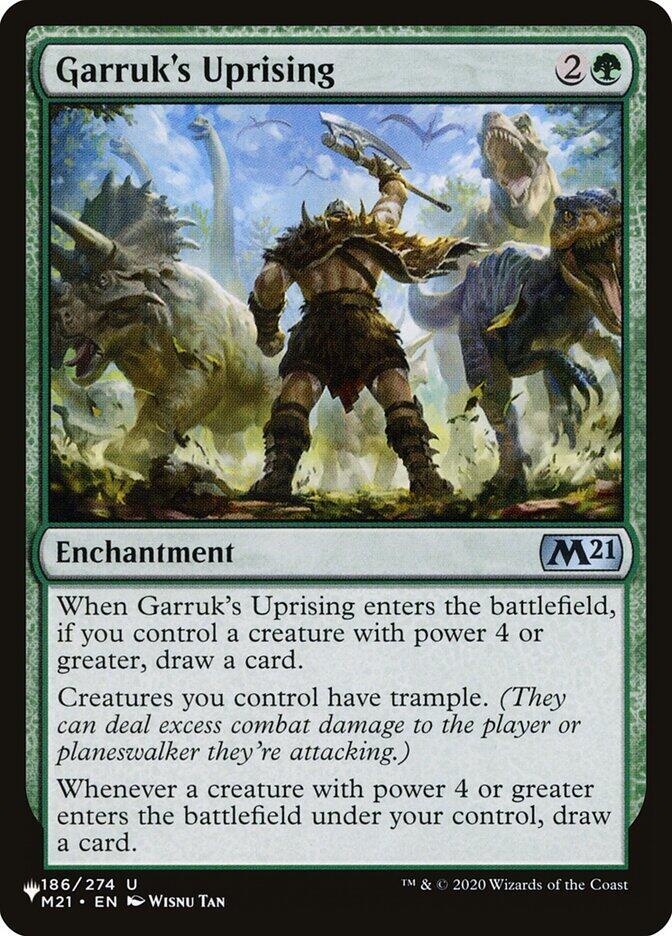 Garruk's Uprising (186/274) [The List]