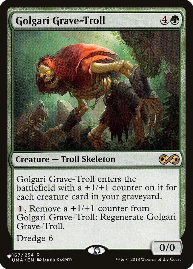 Golgari Grave-Troll (167/254) [The List]