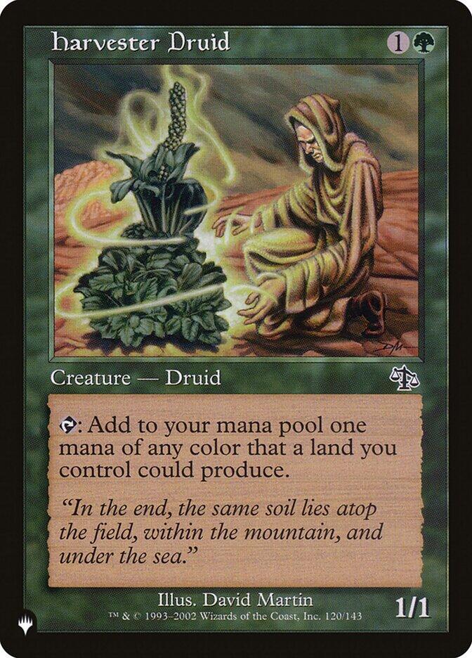 Harvester Druid (120/143) [The List]