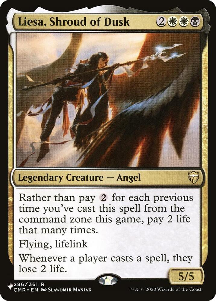 Liesa, Shroud of Dusk (286/361) [The List]