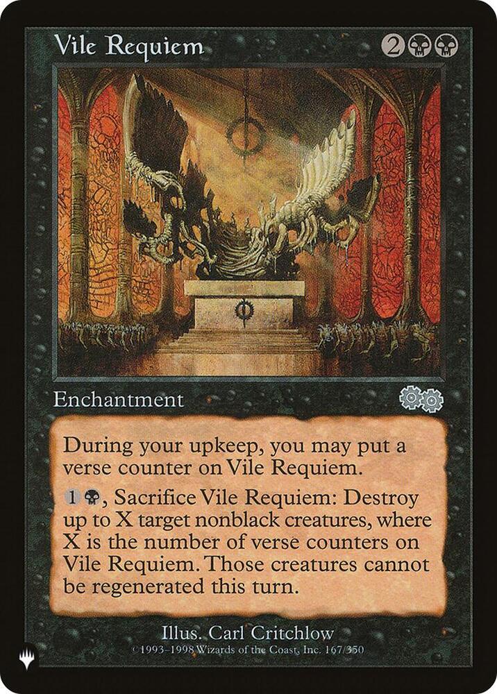 Vile Requiem (USG) (167/350) [The List]