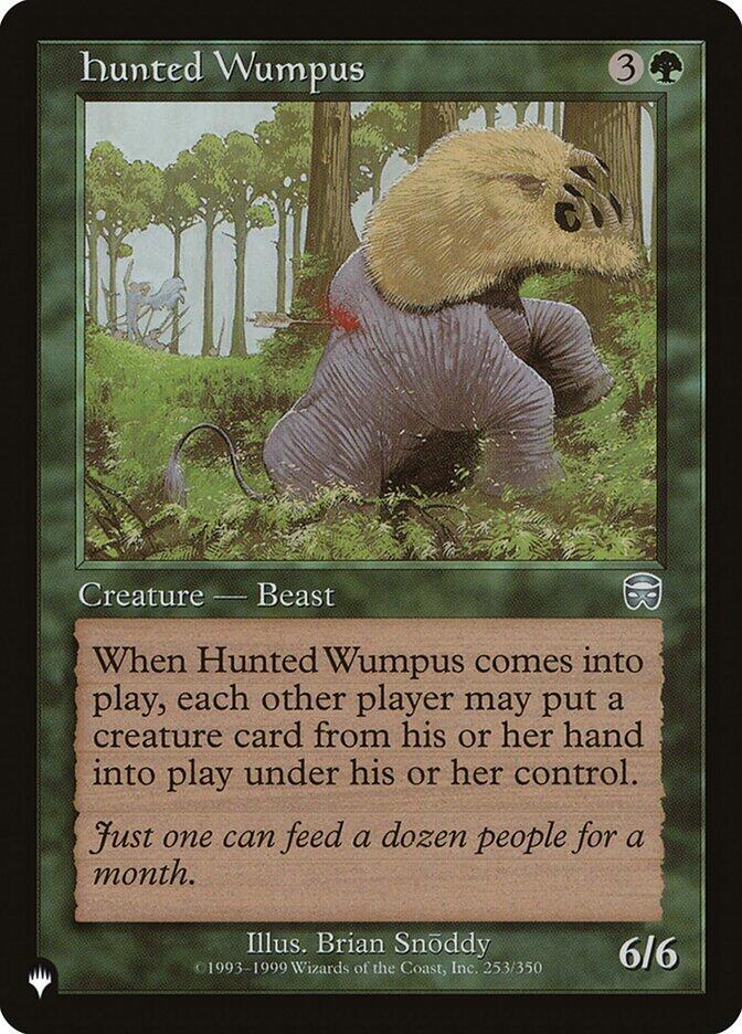 Hunted Wumpus (253/350) [The List]