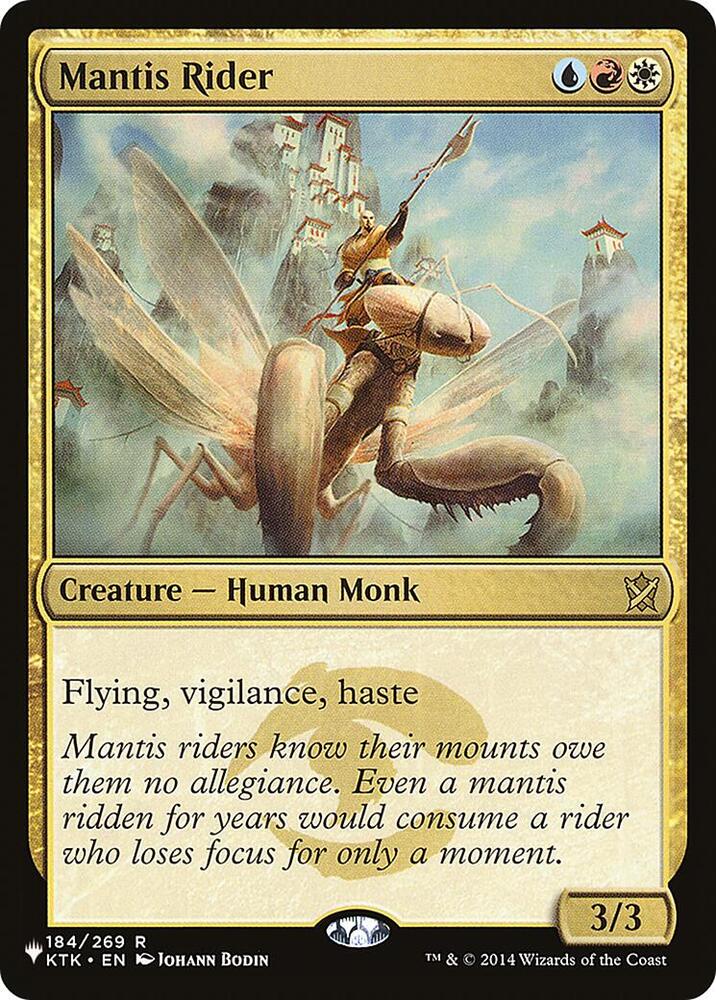 Mantis Rider (184/269) [The List]