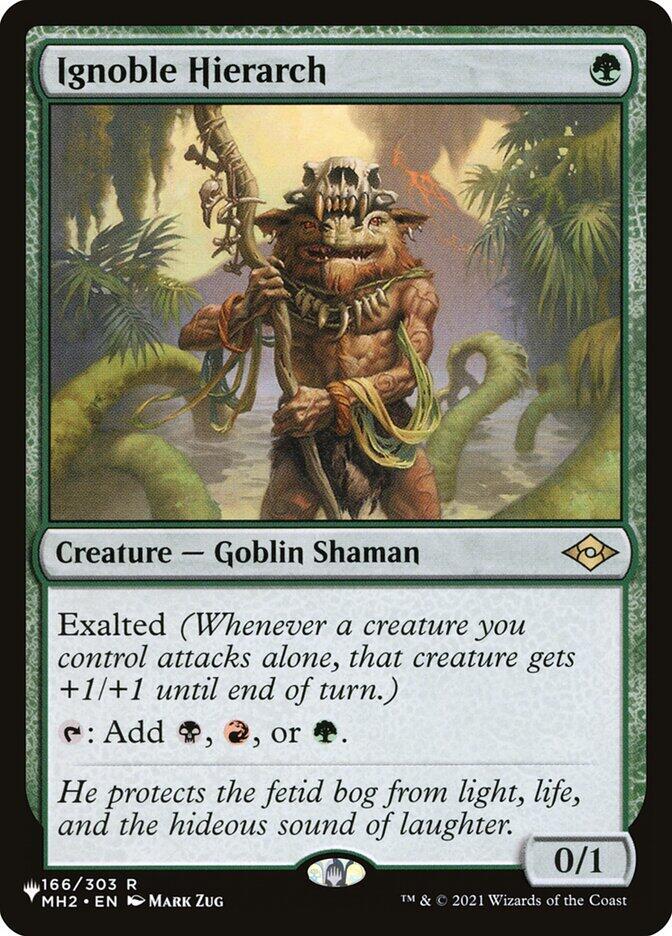 Ignoble Hierarch (166/303) [The List]