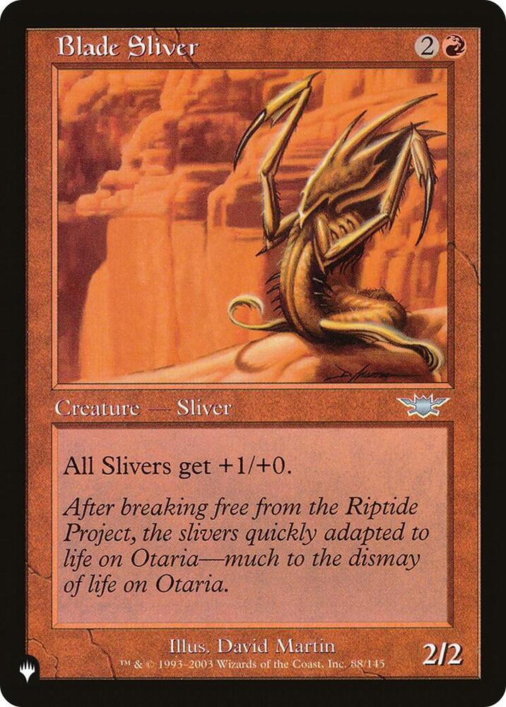 Blade Sliver (88/145) [The List]