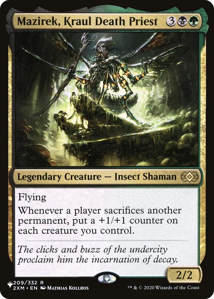 Mazirek, Kraul Death Priest (209/332) [The List]