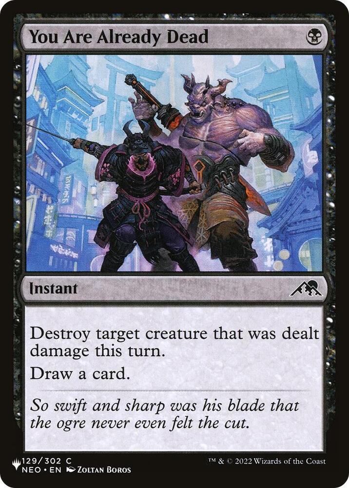 You Are Already Dead (129/302) [The List]