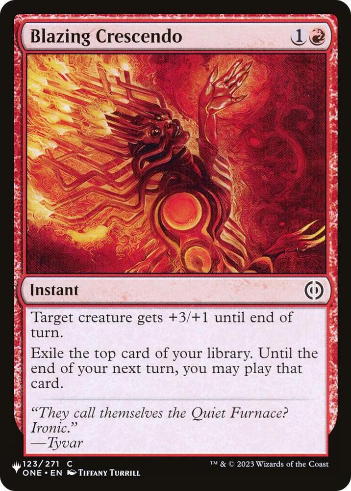Blazing Crescendo (123/271) [The List]