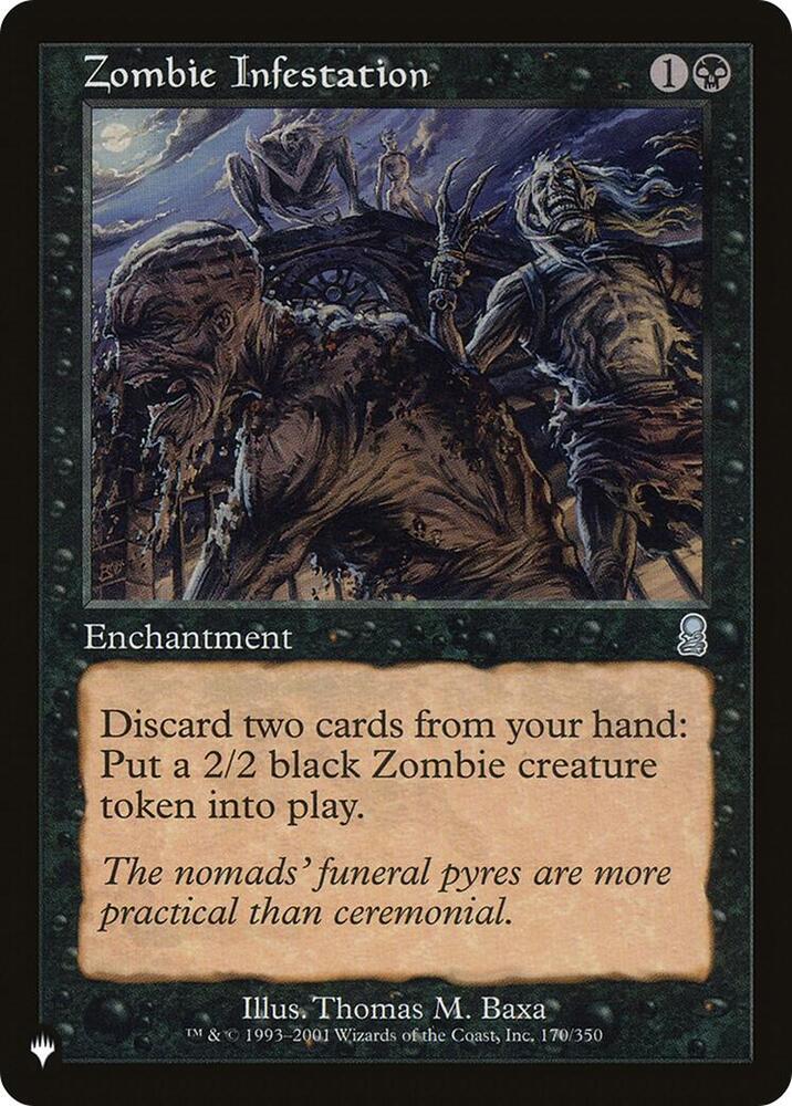 Zombie Infestation (170/350) [The List]